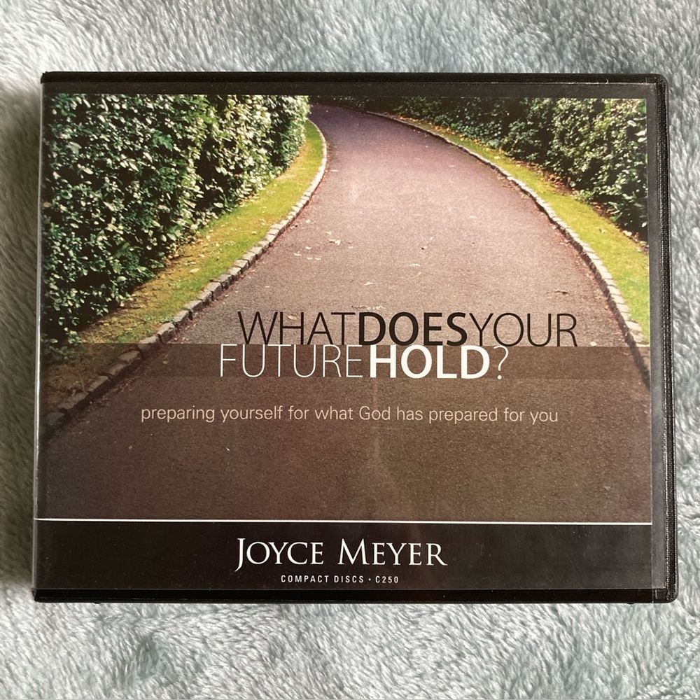 Like New Joyce Meyer 4 CD Teaching Series: What Does Your Future Hold?